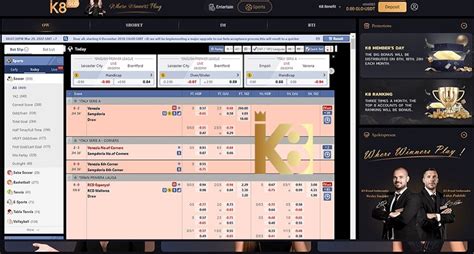 k8 betting.